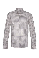 Camicia Geometria Fiorentina – Bianco Alinari