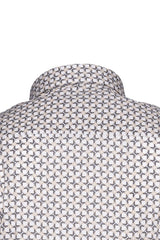 Camicia Geometria Fiorentina – Bianco Alinari