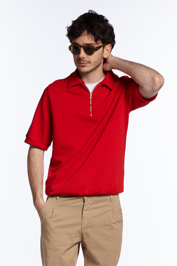 QUINTESSENCE RED FELPA POLO ARG. M/MROSSO