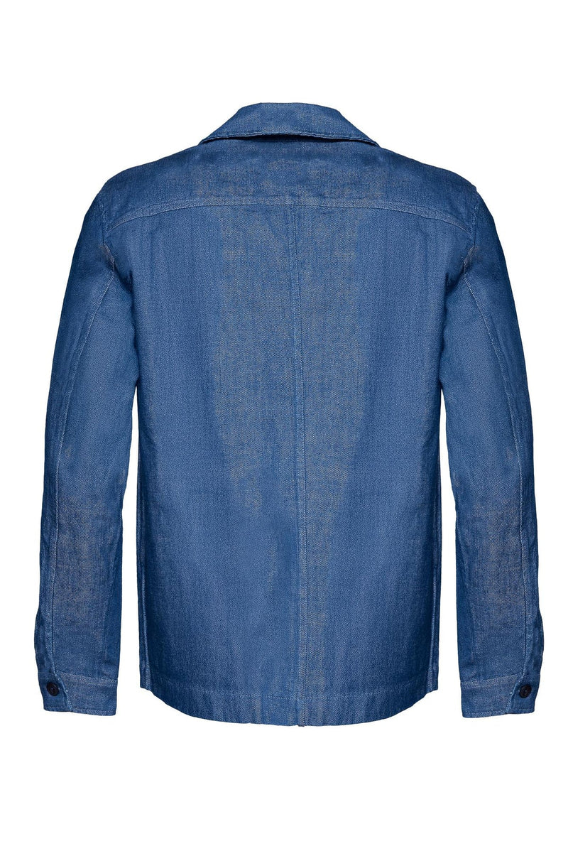 Sahariana Slim Via Riva - Denim
